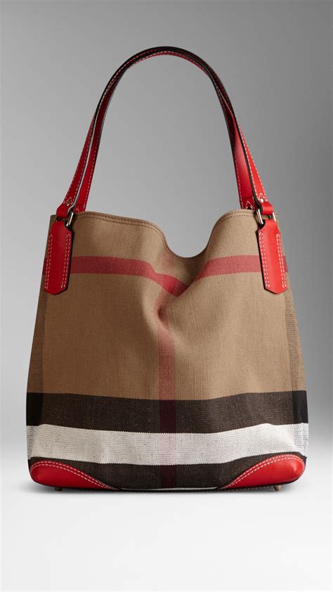 burberry bag red handle|burberry shoulder tote handbags.